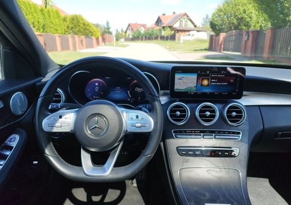 Mercedes-Benz Klasa C cena 129900 przebieg: 78580, rok produkcji 2018 z Mrągowo małe 704